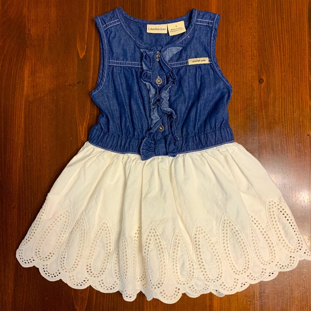 Calvin Klein’s Girls Jean dress!
